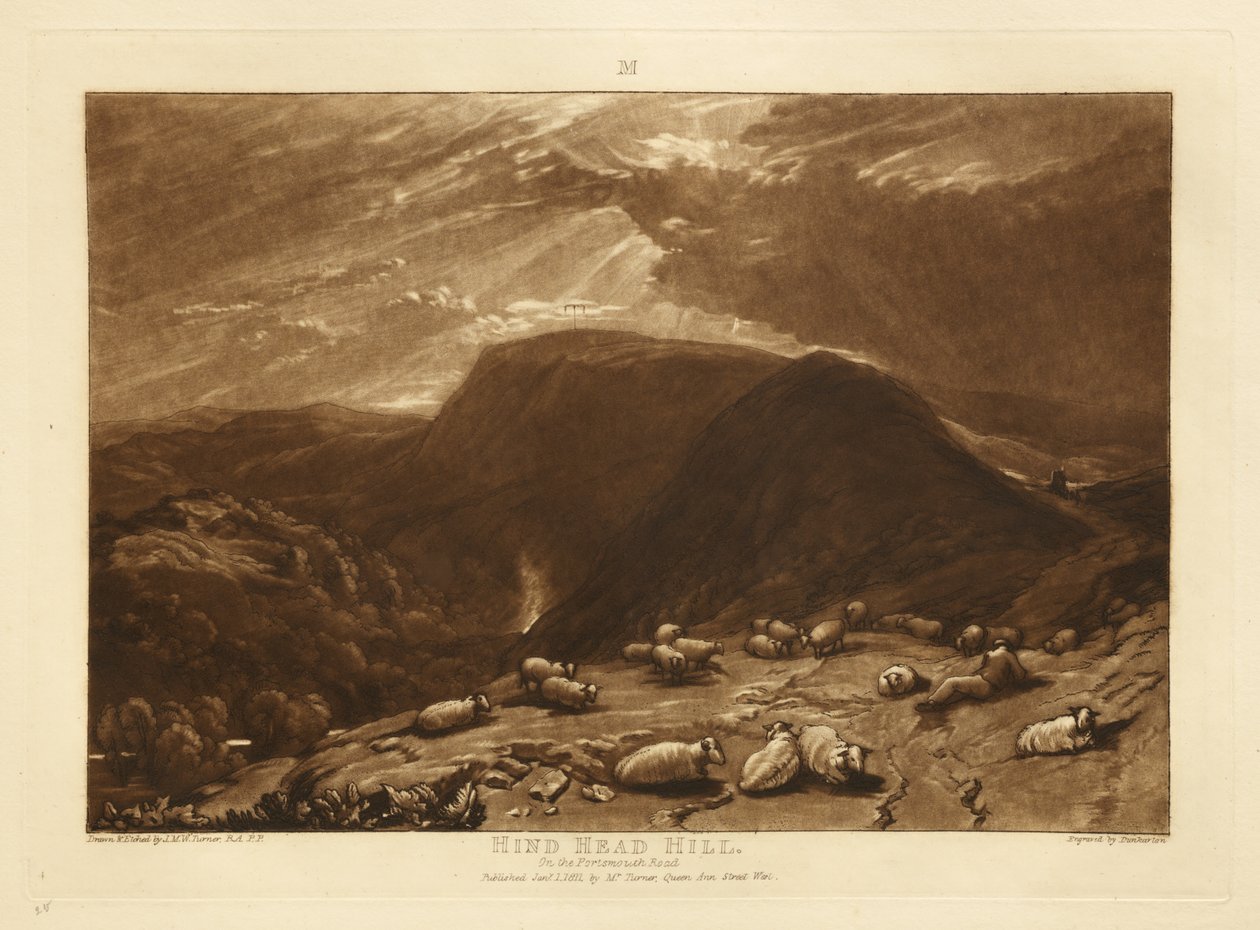 Hind Head Hill by Joseph Mallord William Turner