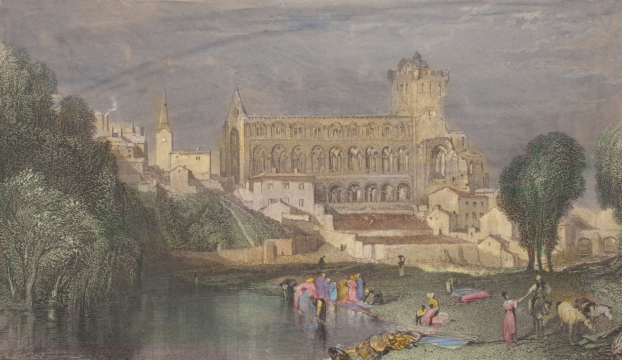 Jedburgh Abbey by Joseph Mallord William Turner