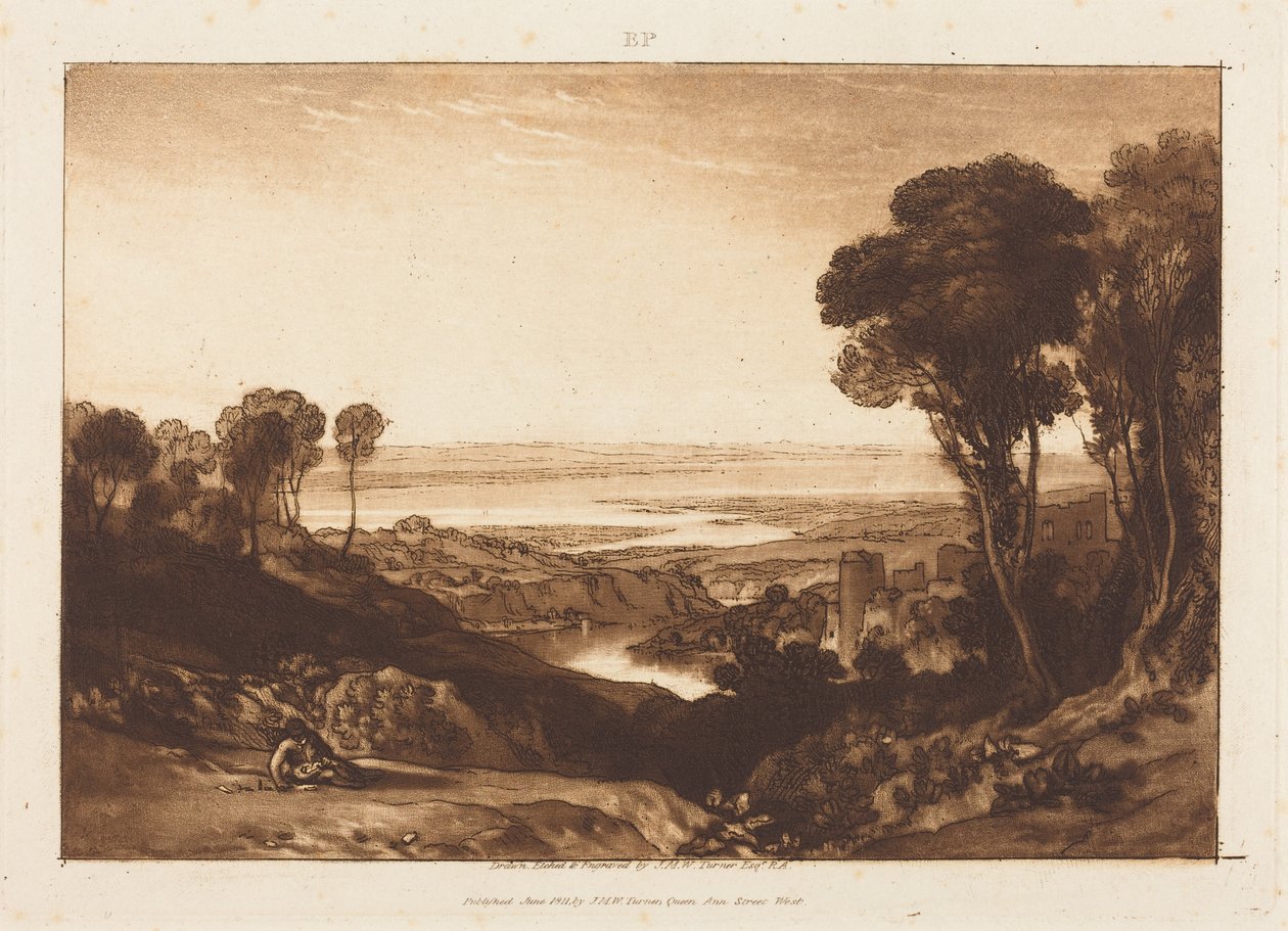 Junction of Severn and Wye by Joseph Mallord William Turner