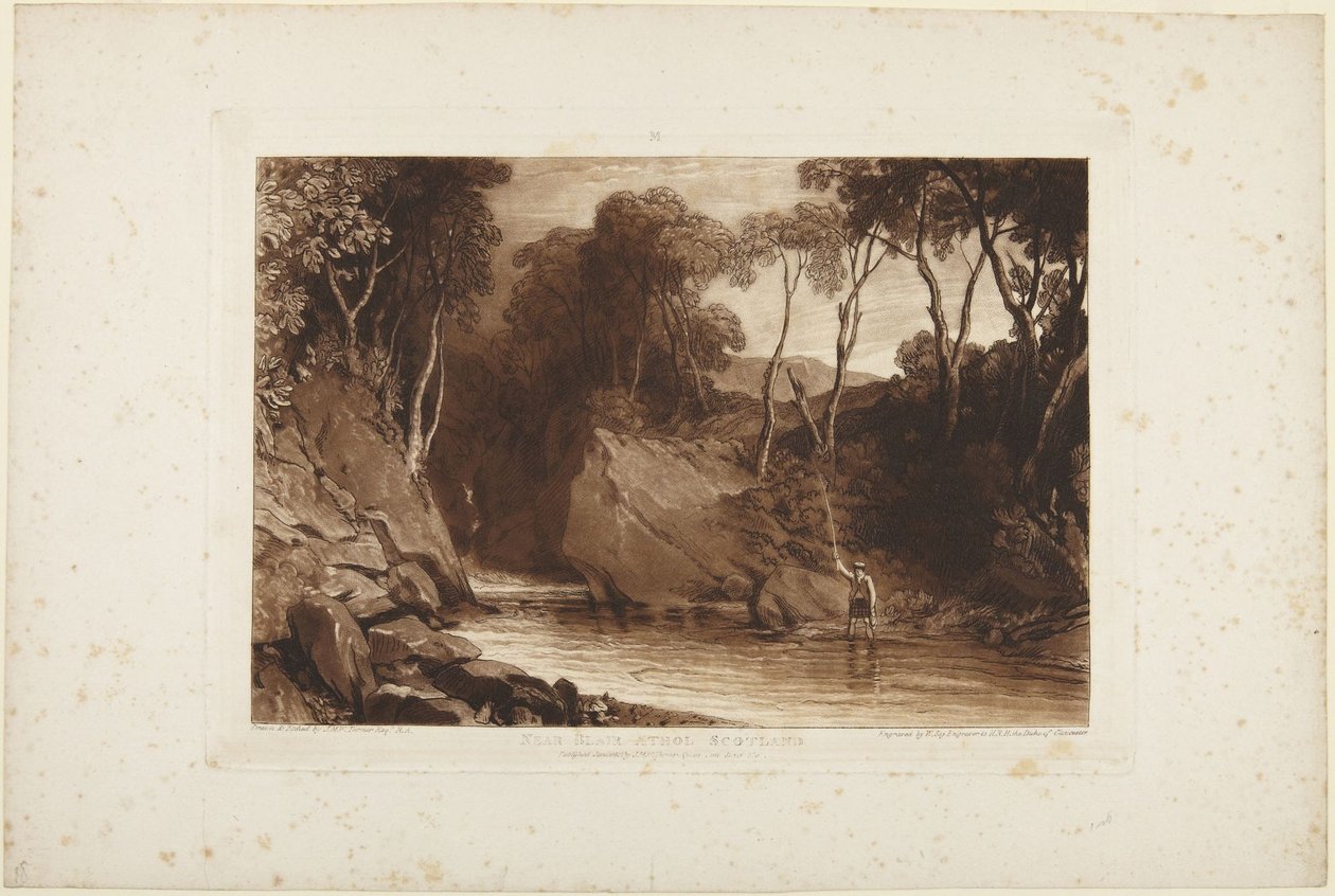 Near Blair Athol, Scotland by Joseph Mallord William Turner