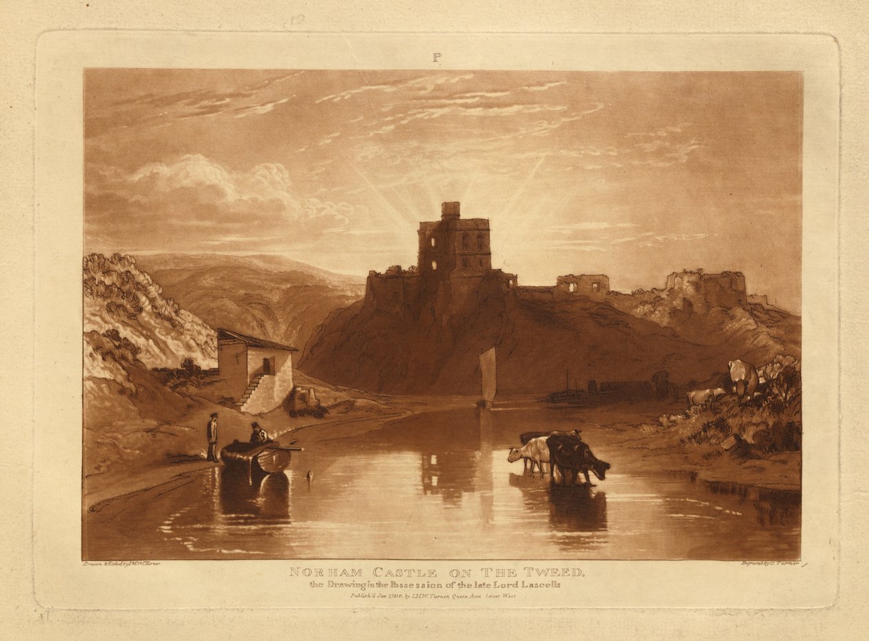 Norham Castle by Joseph Mallord William Turner