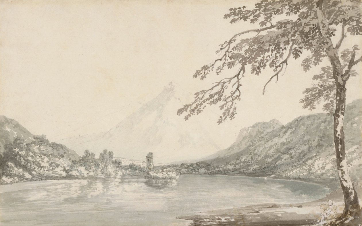 On the Aar between Unterseen and Lake of Brienz by Joseph Mallord William Turner