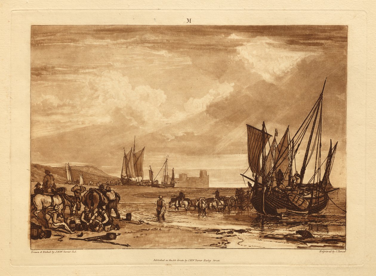 Scene on the French Coast by Joseph Mallord William Turner