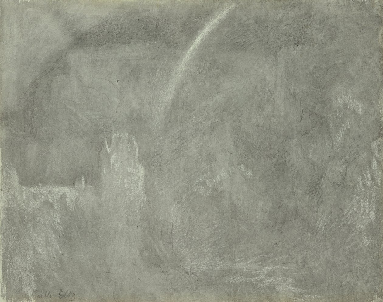 Schloss Eltz by Joseph Mallord William Turner