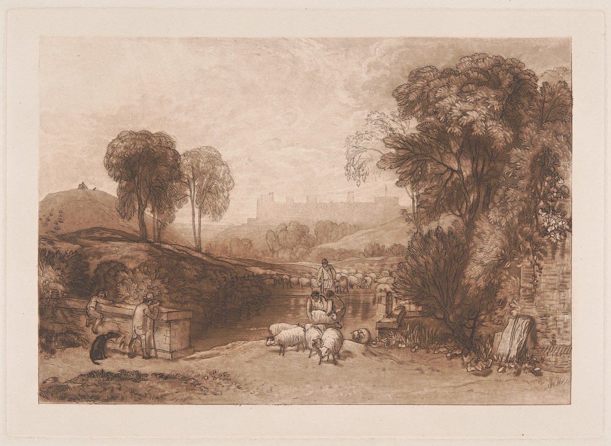 Sheep-Washing, Windsor by Joseph Mallord William Turner
