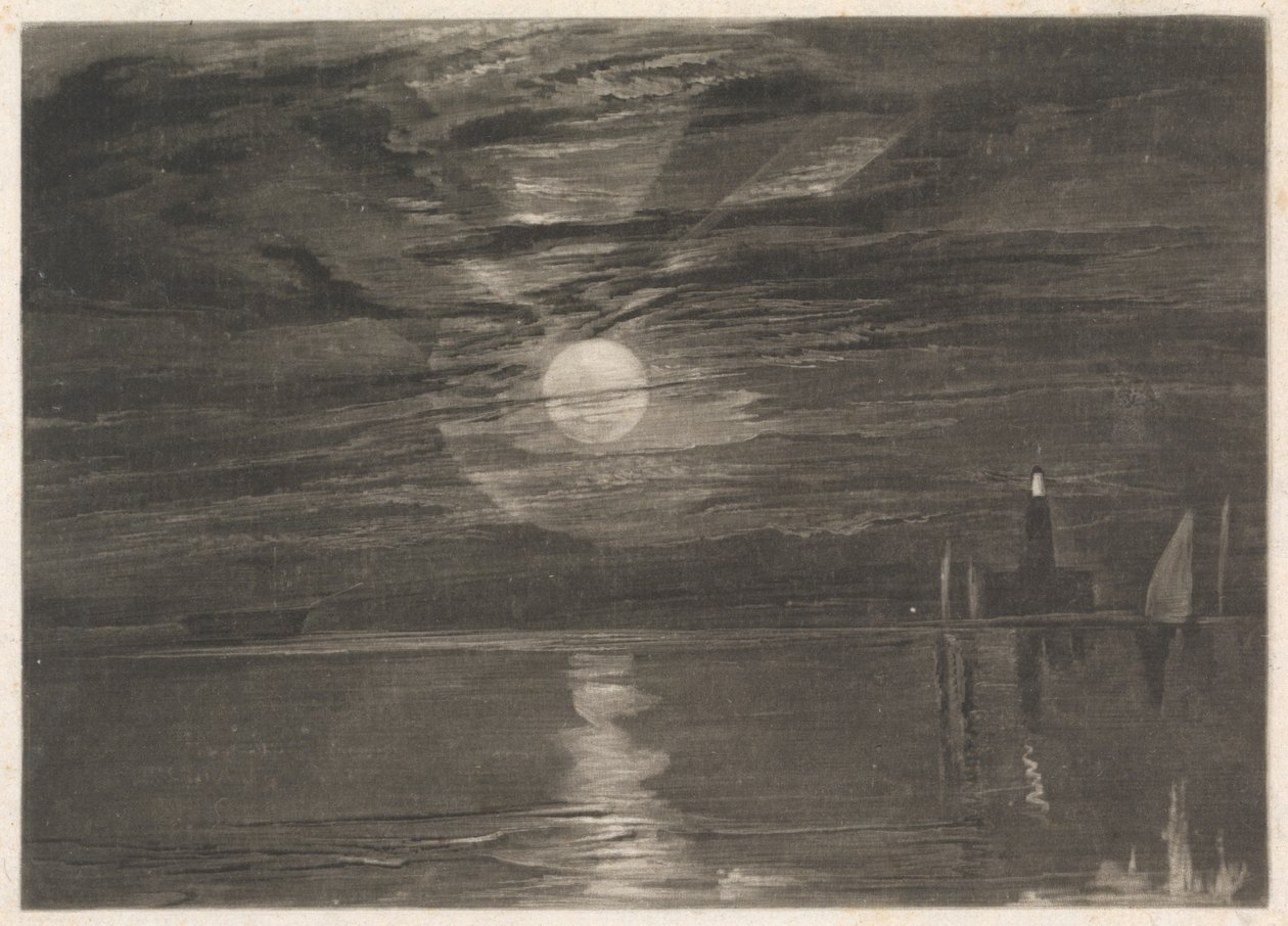 Shields Lighthouse by Joseph Mallord William Turner