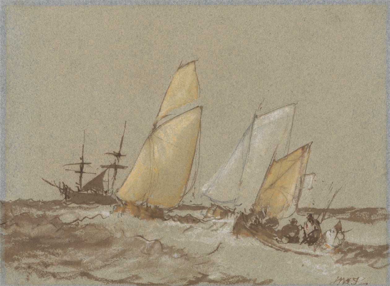 Shipping by Joseph Mallord William Turner