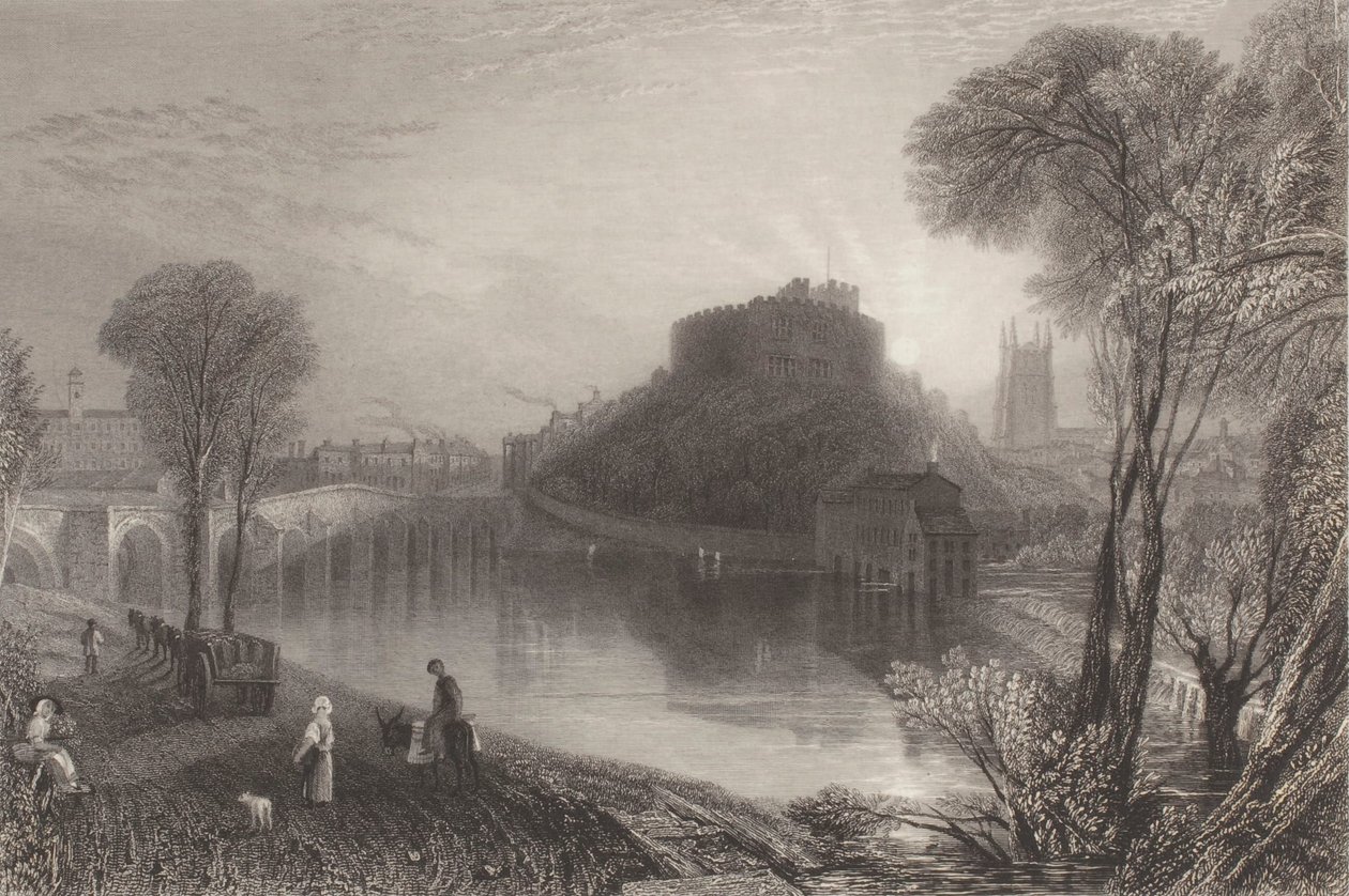 Tamworth Castle, Staffordshire by Joseph Mallord William Turner