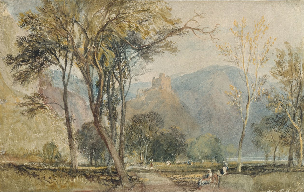 The Marxburg by Joseph Mallord William Turner