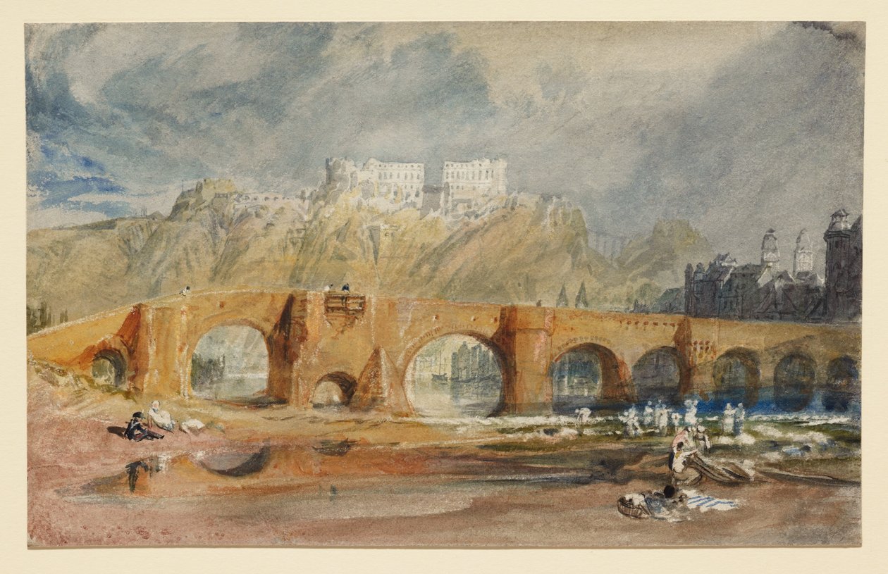 The Moselle Bridge at Coblenz by Joseph Mallord William Turner