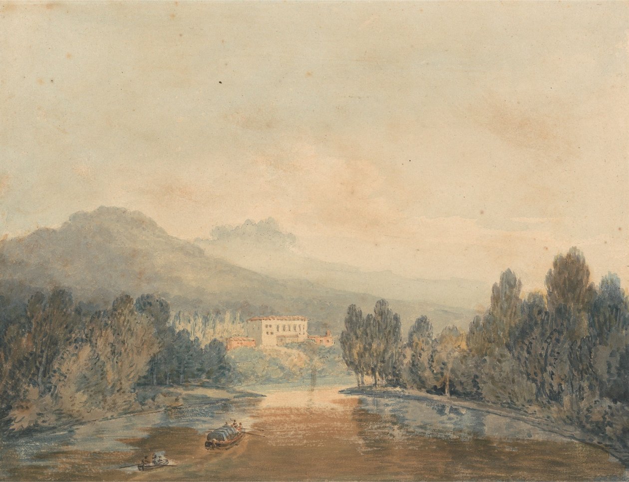 Villa Salviati on the Arno by Joseph Mallord William Turner