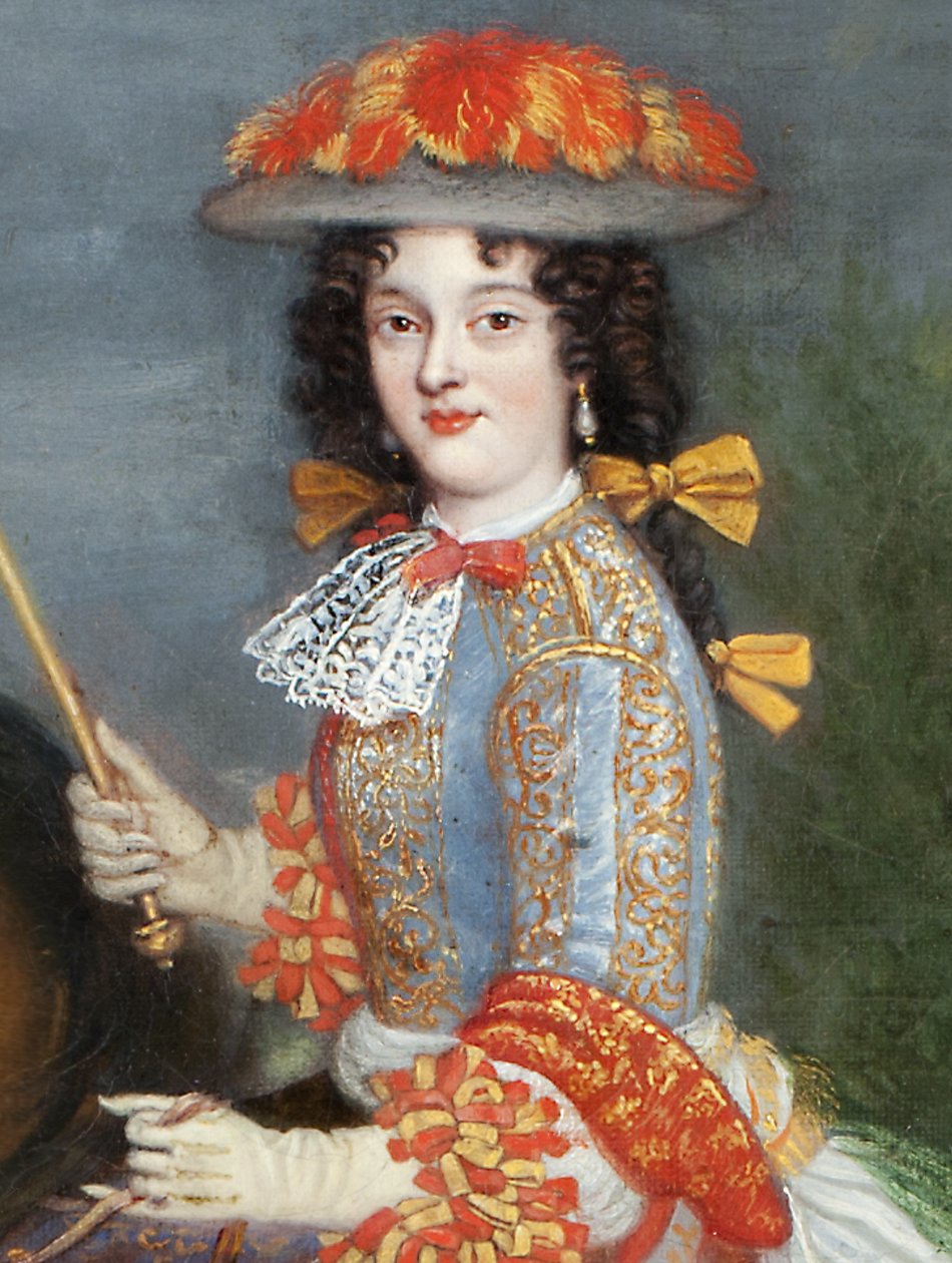 Parrocel - Marie Anne Mancini - Skokloster Castle (cropped-edited) by Joseph Parrocel
