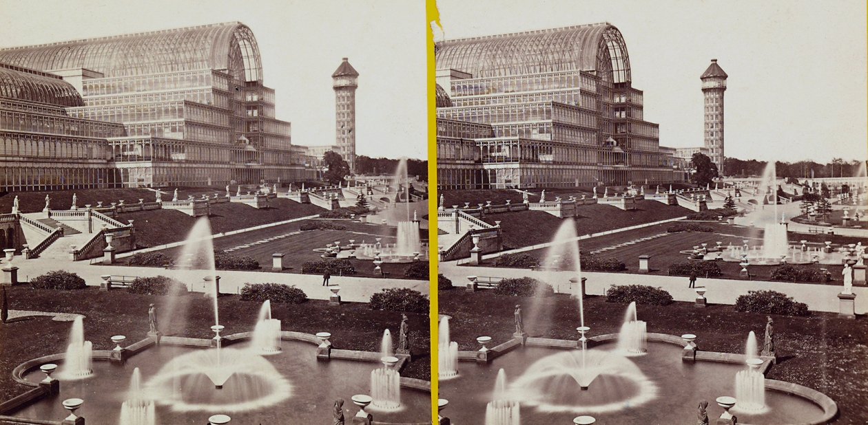 The Crystal Palace in Hyde Park, c.1900 by Joseph Paxton