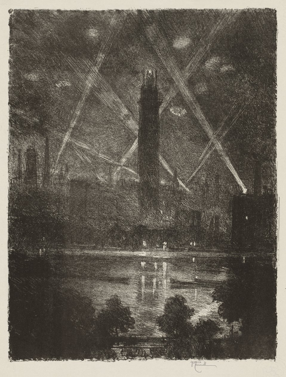 English War Work: Shot by Joseph Pennell