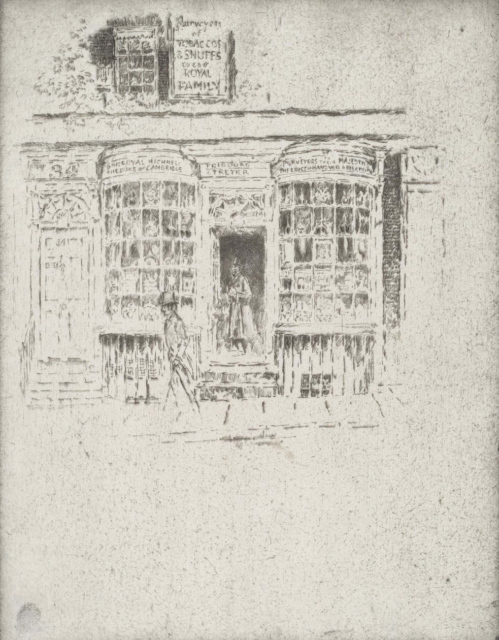 The Tobacco Shop, 1903 by Joseph Pennell