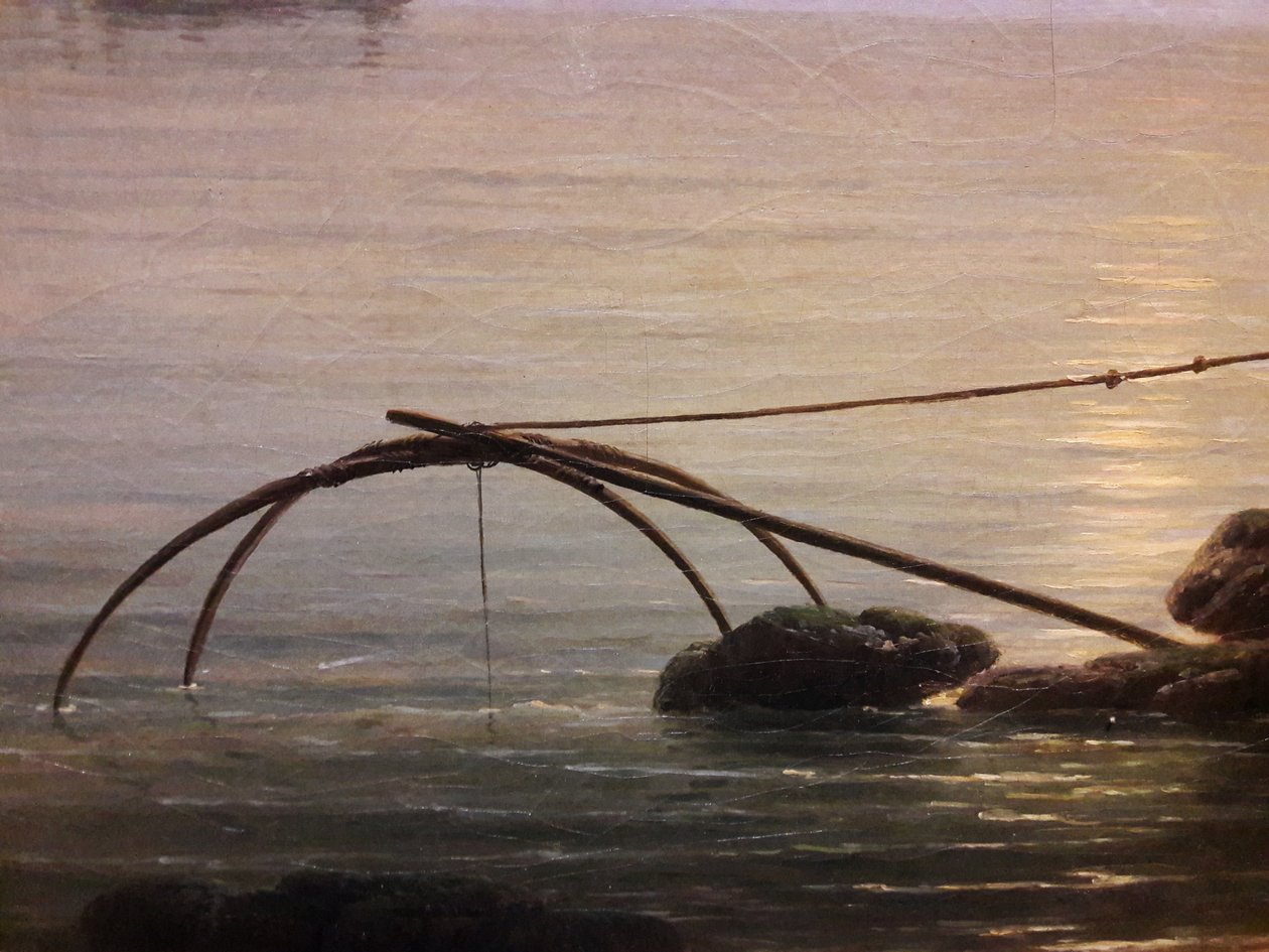 View of a Port in the Morning (detail) by Joseph Vernet