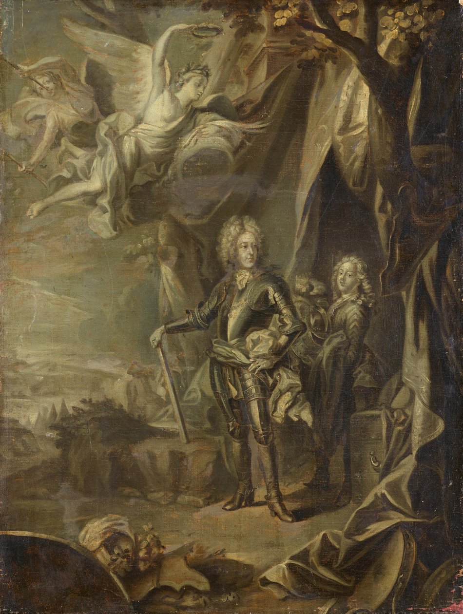 Apotheosis of Prince Eugene of Savoy by Joseph Vivien