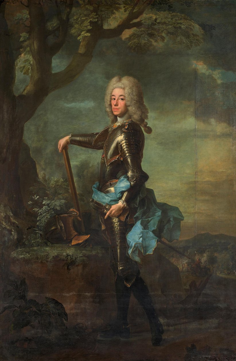 Elector Karl Albrecht of Bavaria, later Emperor Karl VII (1697-1745) by Joseph Vivien