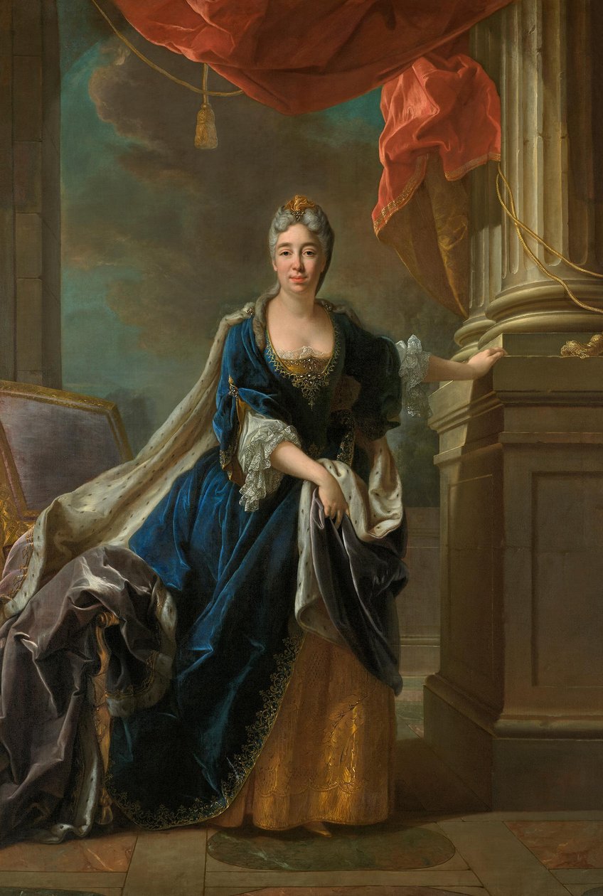 Maria Anna Carolina of Bavaria (1693-1751) by Joseph Vivien