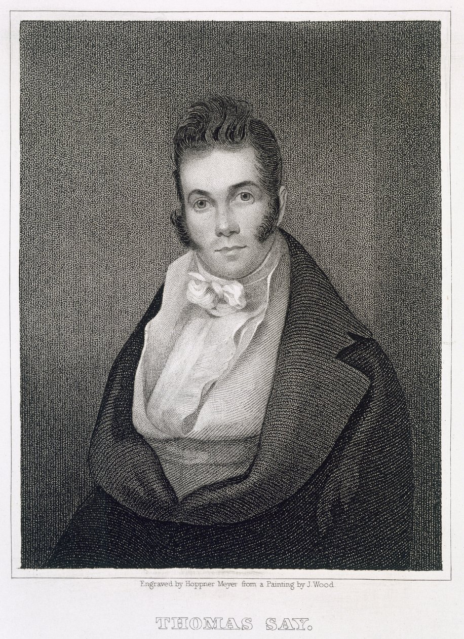 Thomas Say by Joseph Wood