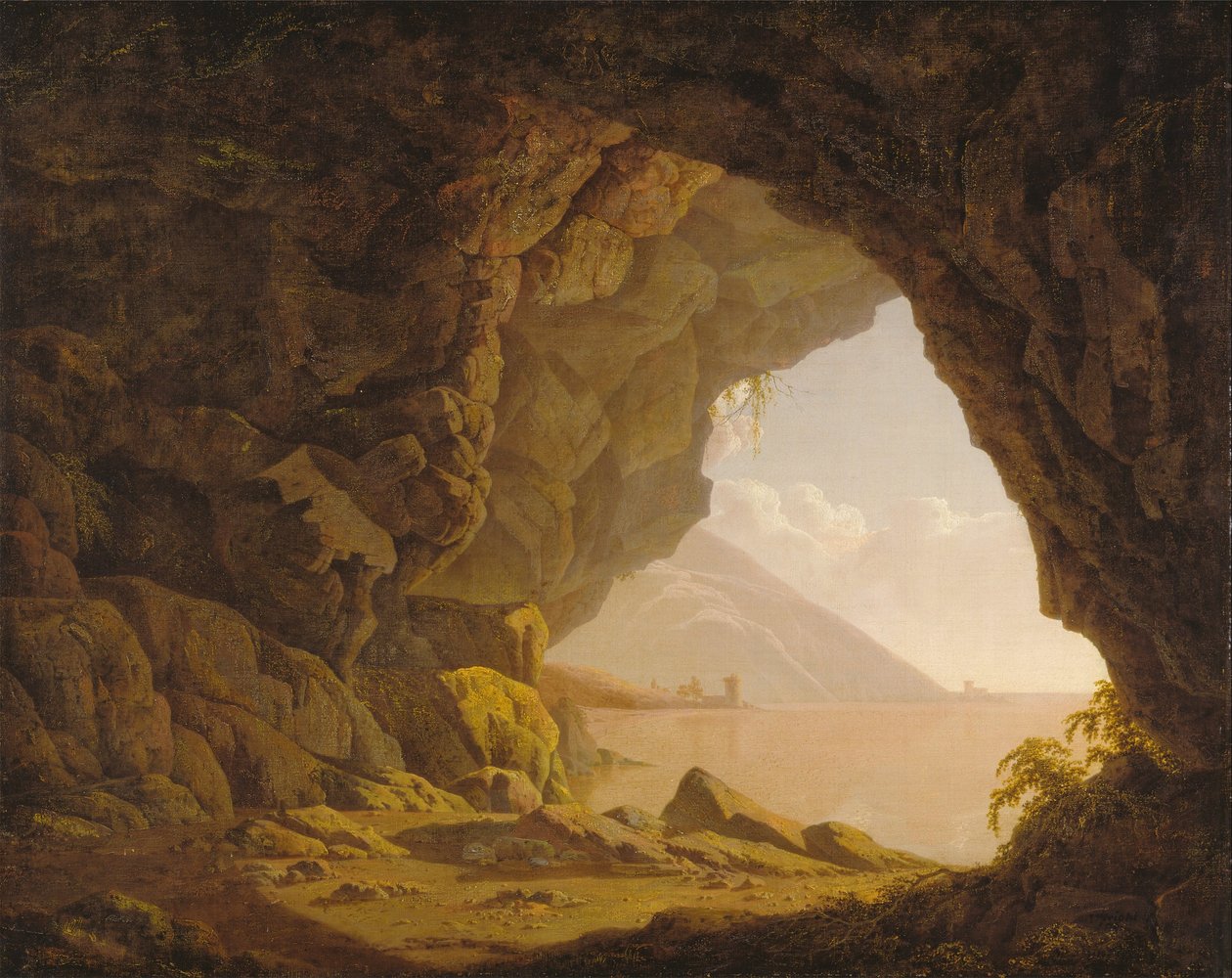 Cavern, near Naples by Joseph Wright of Derby