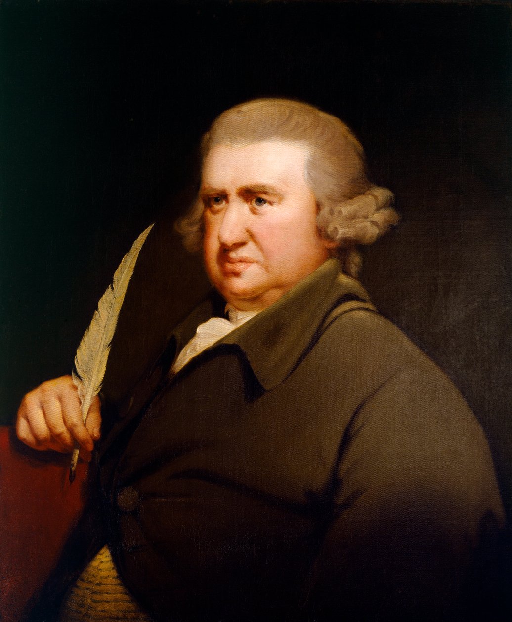Erasmus Darwin by Joseph Wright of Derby: Fine art print
