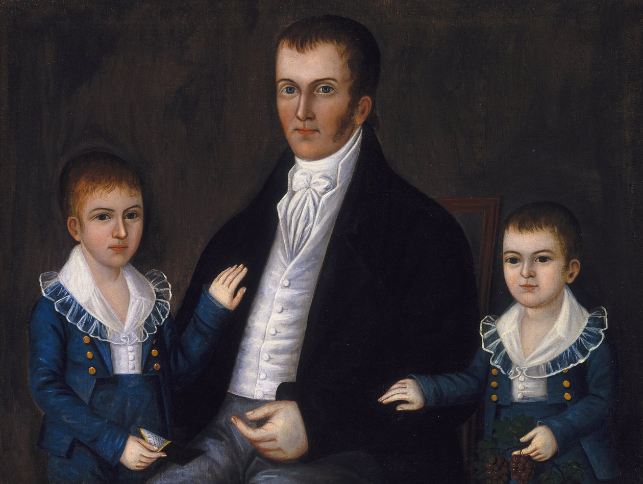 John Jacob Anderson and Sons, John and Edward by Joshua Johnson