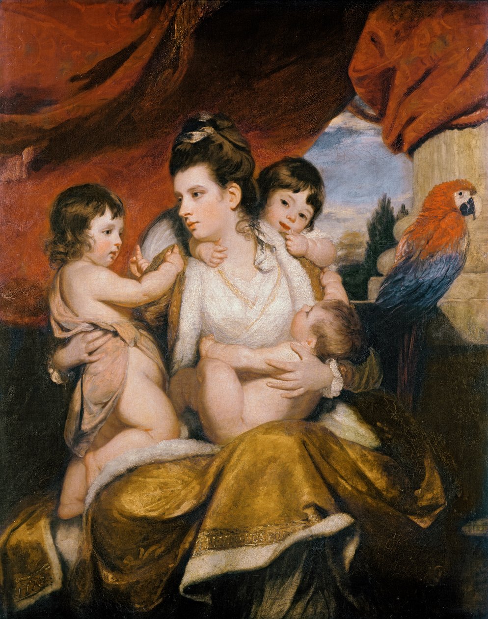 Lady Cockburn and Her Three Eldest Sons by Joshua Reynolds
