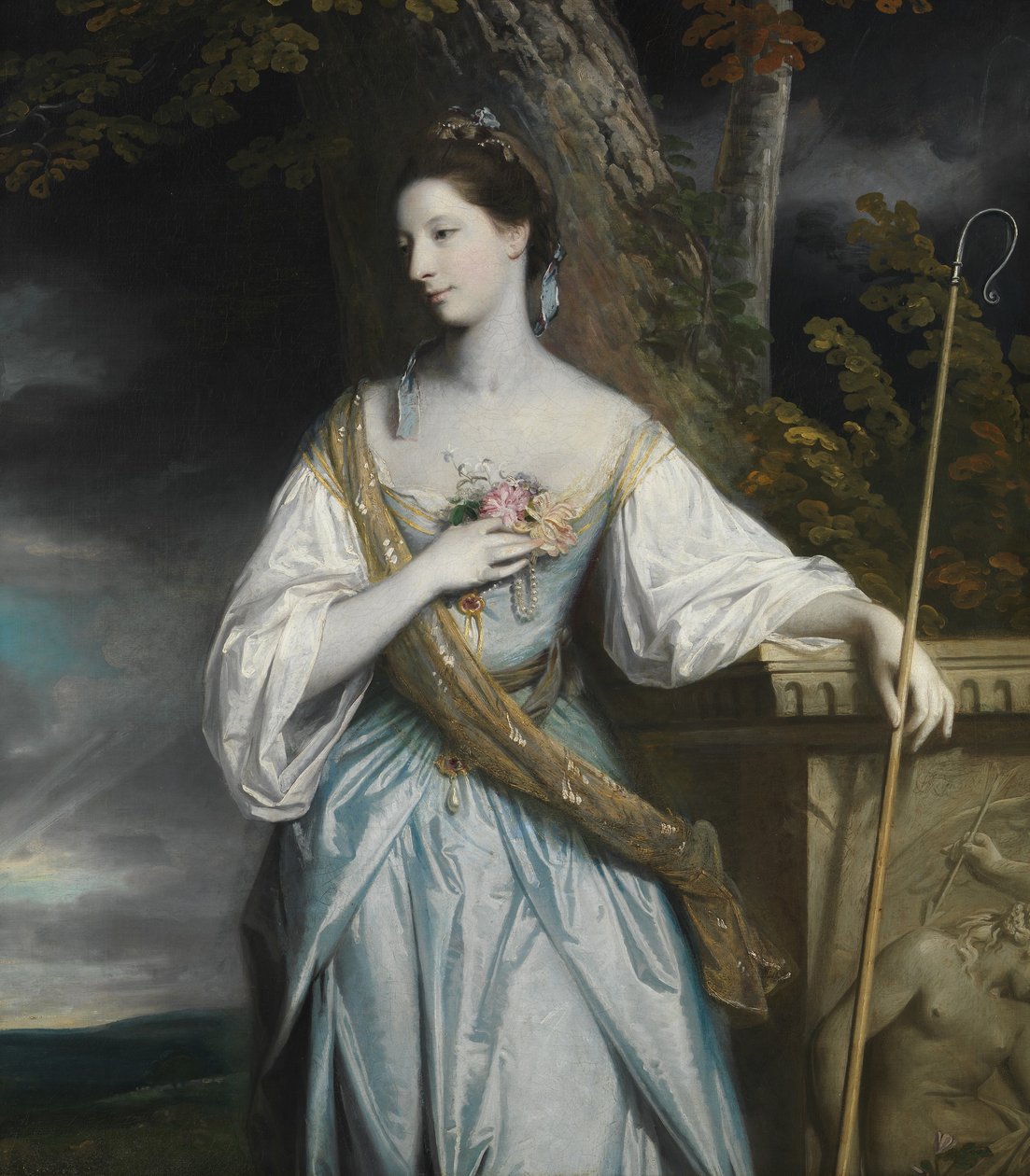 Anne Dashwood, Later Countess of Galloway by Joshua Reynolds