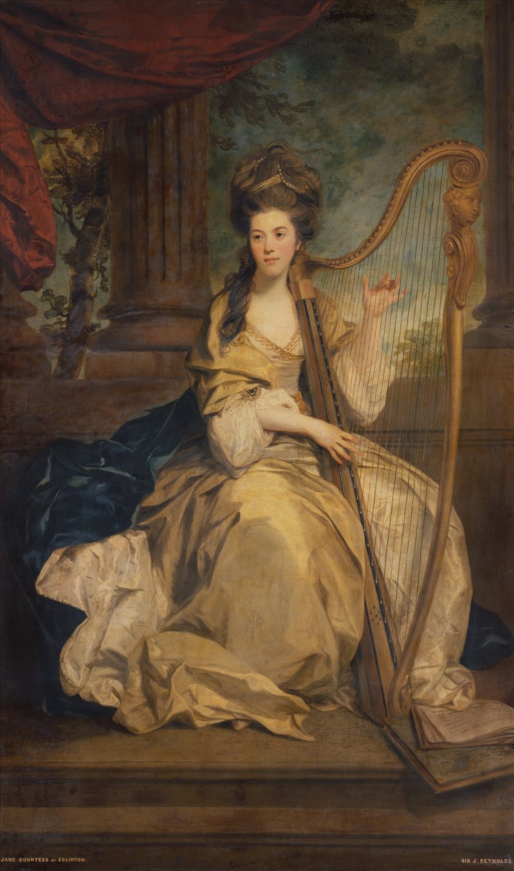 Portrait of Jane Lindsay, Countess of Eglinton by Joshua Reynolds