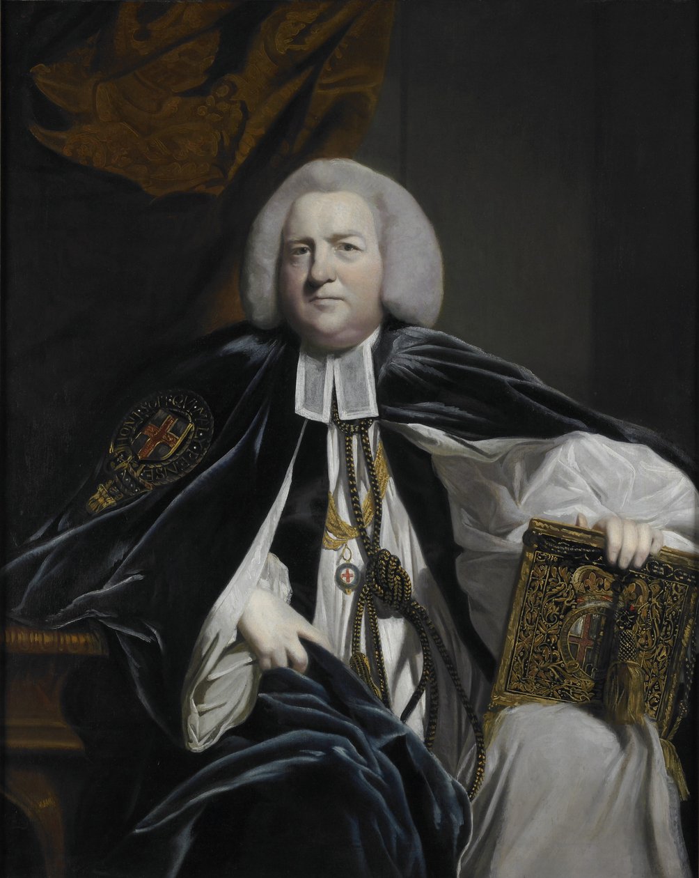 Robert Hay Drummond, D. D. Archbishop of York and Chancellor of the Order of the Garter by Joshua Reynolds