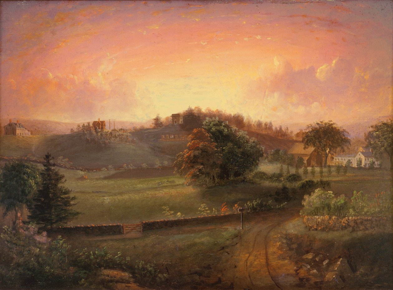 Brook Farm, 1844 by Josiah Wolcott