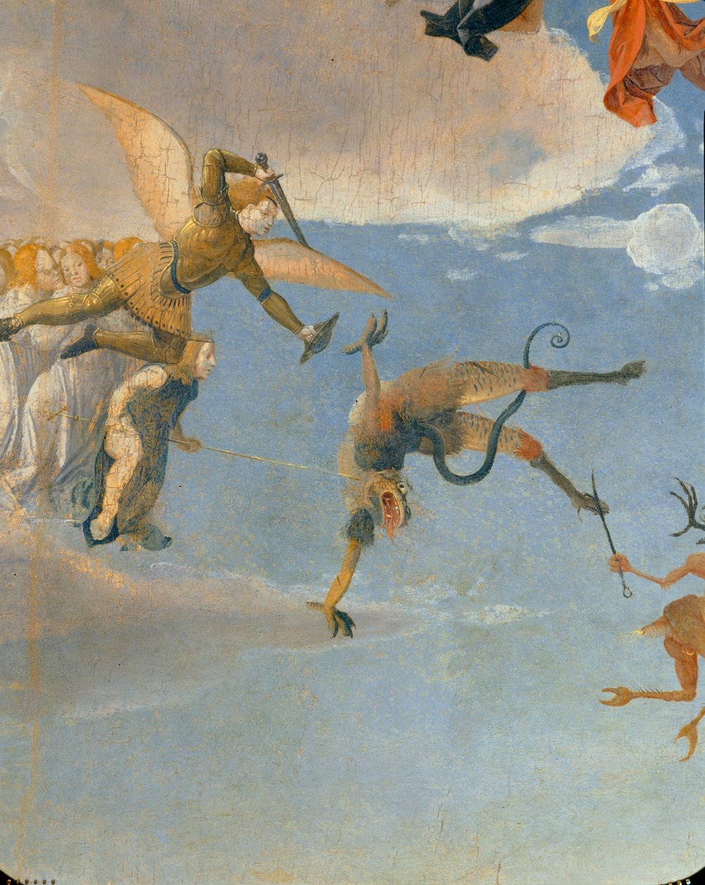 Calvary (Detail) by Josse (fl.1493-1508) Lieferinxe