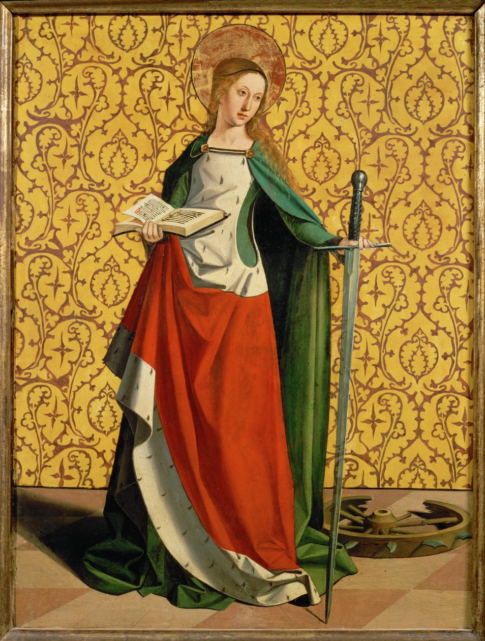 Saint Catherine of Alexandria by Josse (fl.1493-1508) Lieferinxe