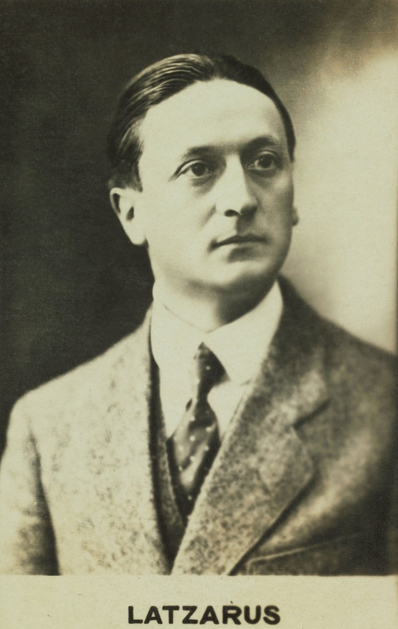 Portrait of Marie Louis Joseph Latzarus by Josse Photo