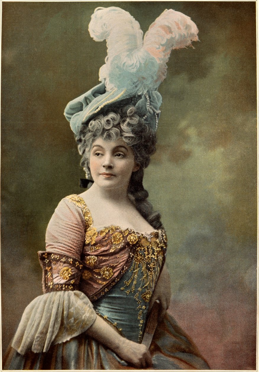 Rejande in the Role of La Montansier, 20th century (photo) by Josse Photo