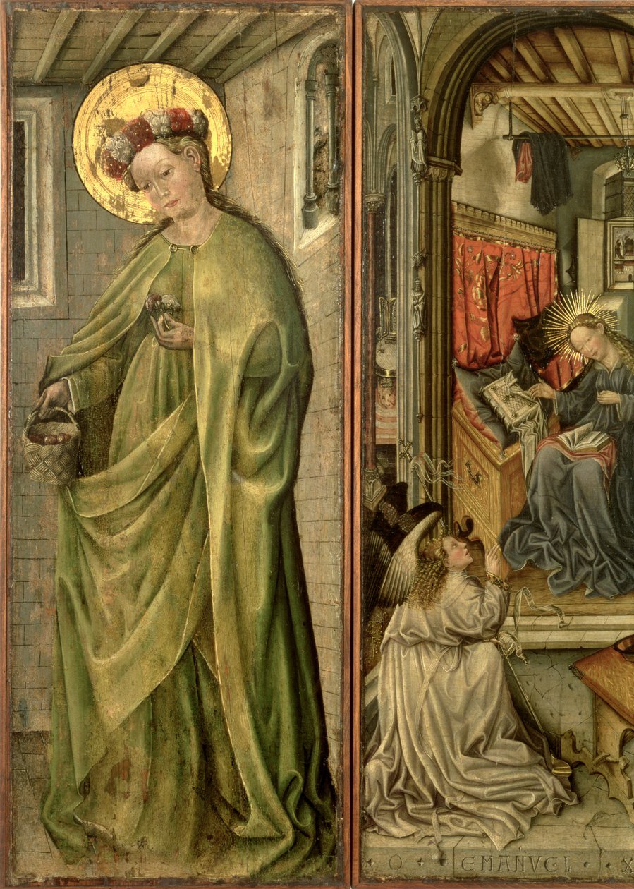 St. Dorothy (Detail) by Jost Amman