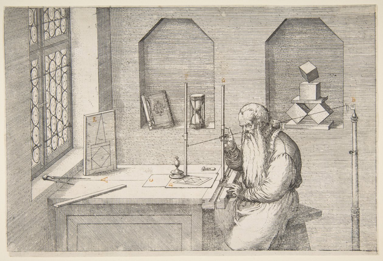 Wenzel Jamnitzer by Jost Amman