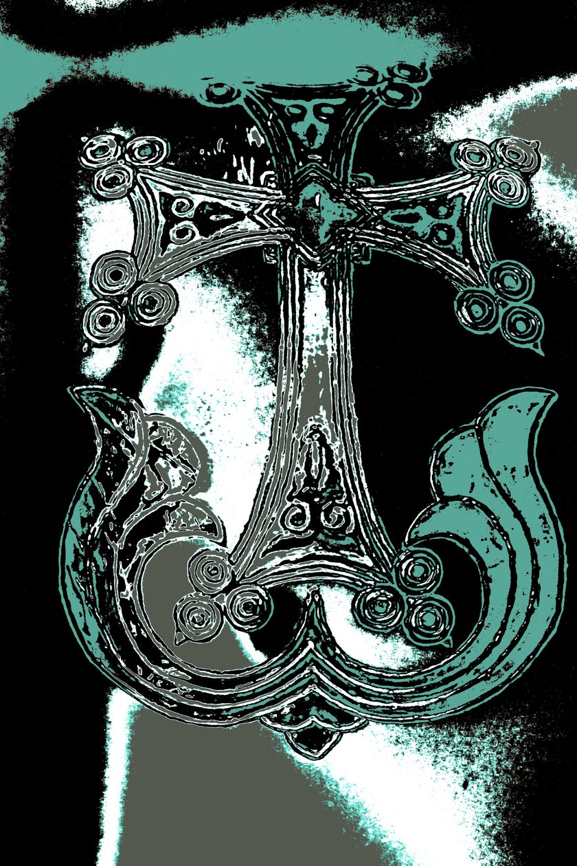 Ornamental Cross, from the series Church of the Holy Sepulchre by Joy Lions
