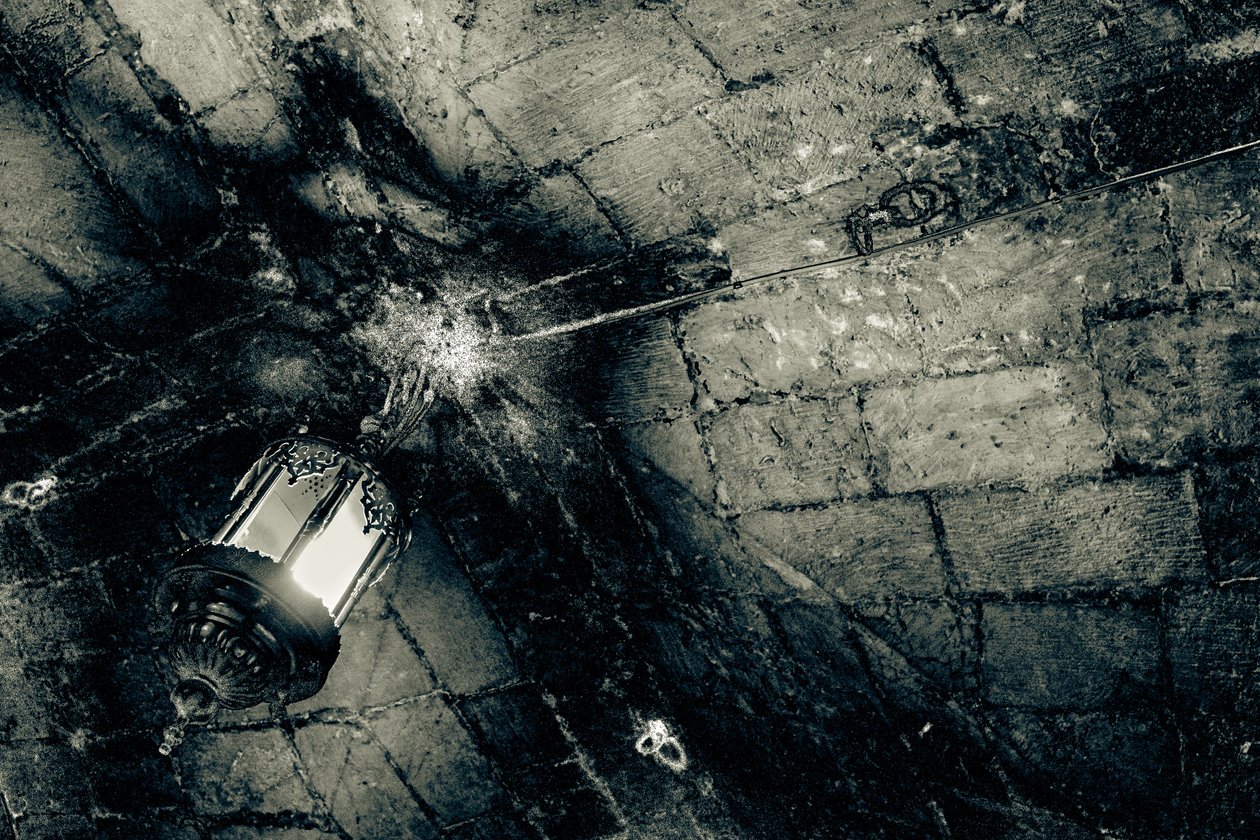 Passageway Lantern, from the series Church of the Holy Sepulchre by Joy Lions
