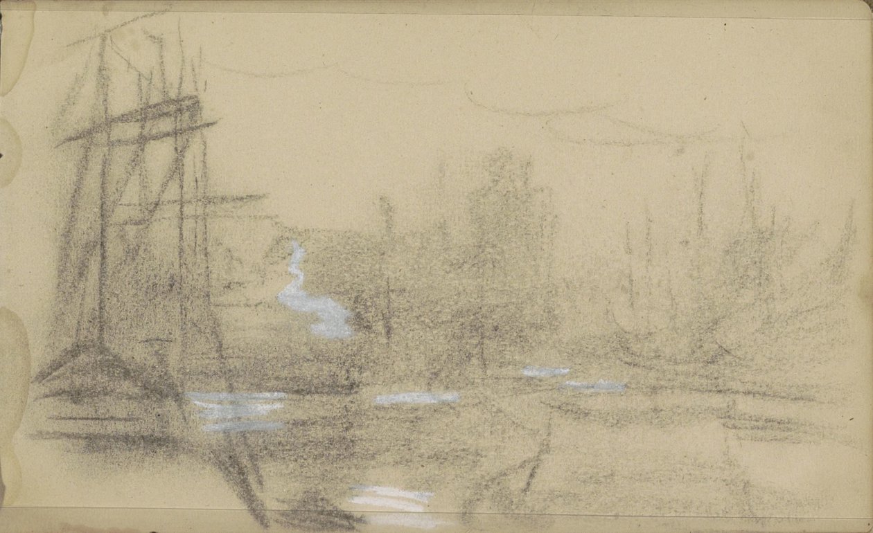 Harbour View by Jozef Israëls