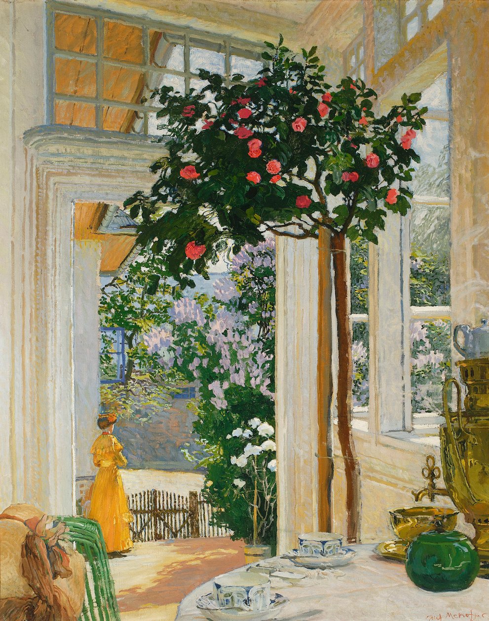 May Sun by Józef Mehoffer
