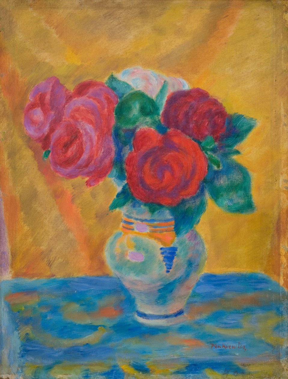 Roses by Jozef Pankiewicz