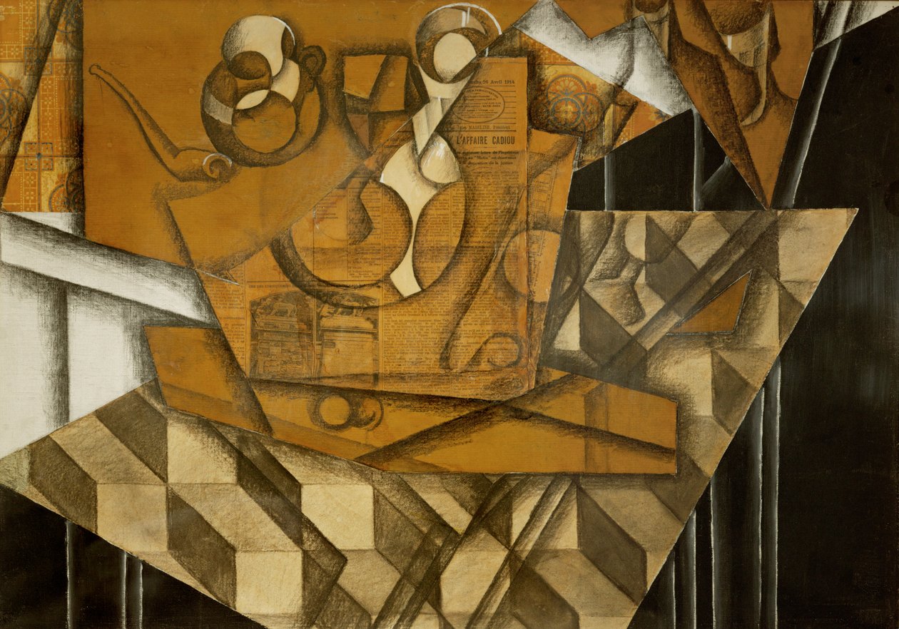 Teacups by Juan Gris