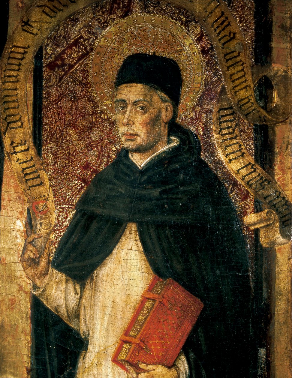 Representation of St. Vincent Ferrer, Dominican priest by Juan Rexach or Reixach