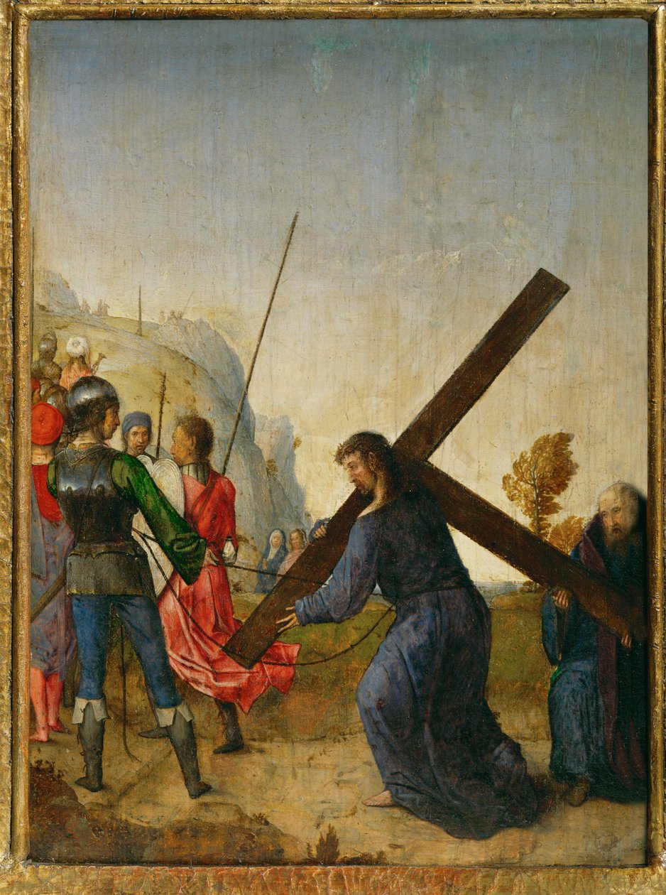 Christ Carrying the Cross by Juan de Flandes