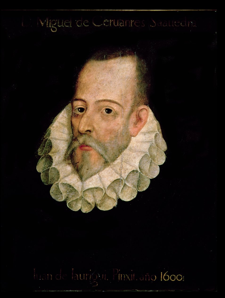 Portrait of Miguel de Cervantes y Saavedra (1547-1615) 1600