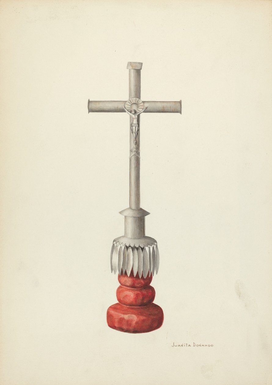 Crucifix, c. 1936 by Juanita Donahoo
