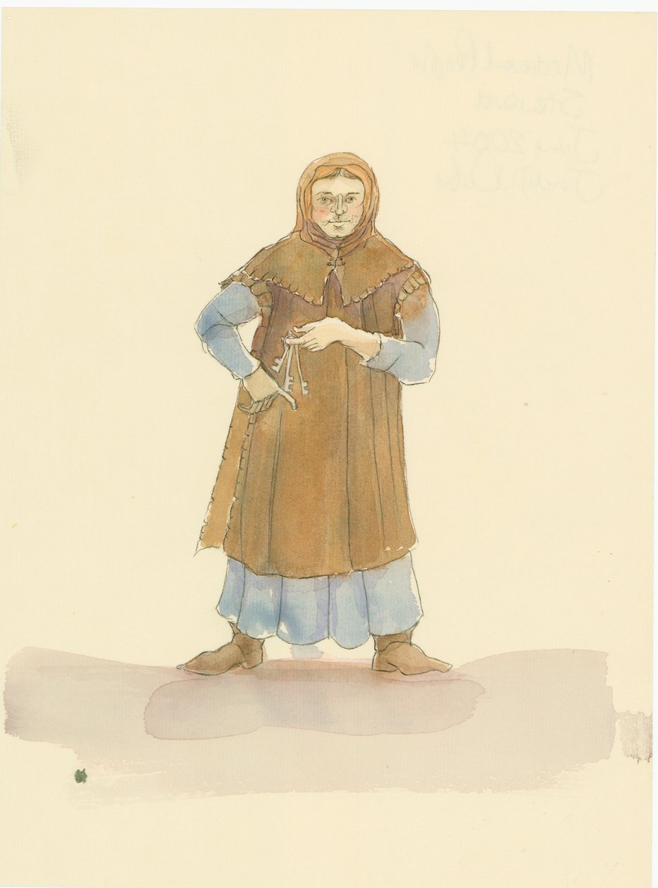A Medieval Steward, Who Was Responsible for Running the Household and Estate of a Lord by Judith Dobie