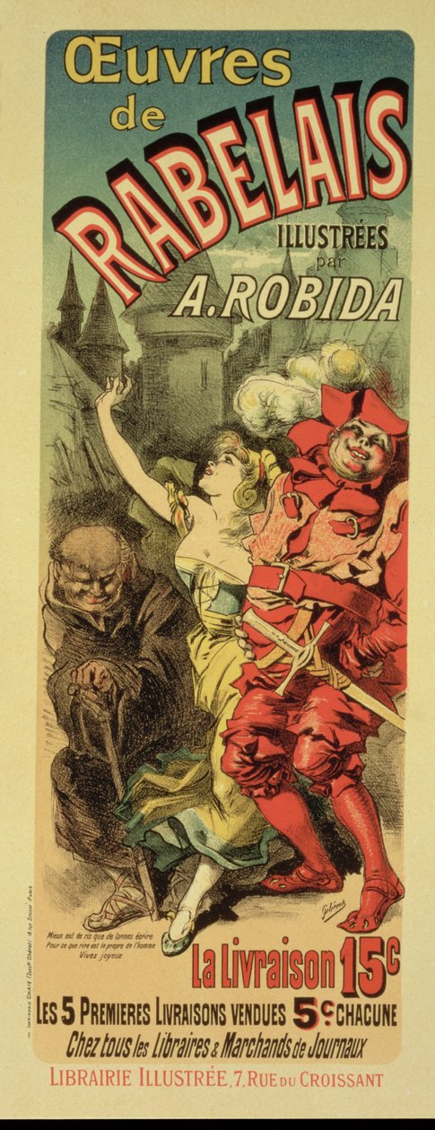 Reproduction of a poster advertising 